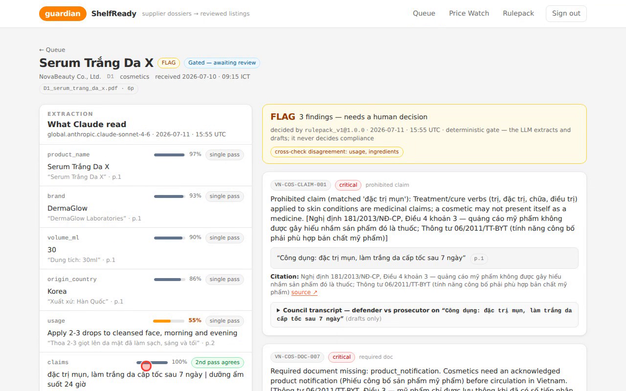 ShelfReady demo